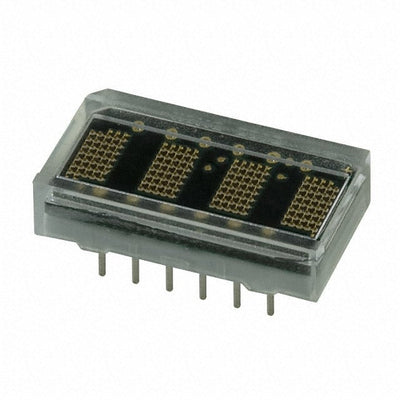 HCMS-2963 by Broadcom Limited - LED DISPLAY 5X7 4CHAR 5MM GREEN
