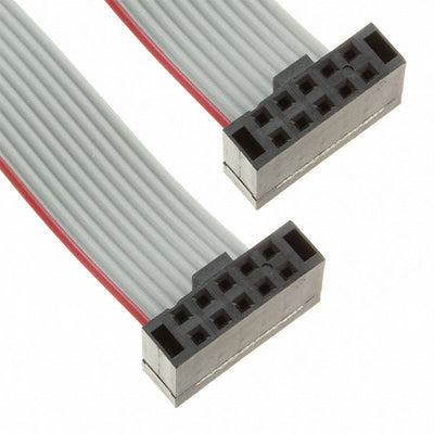 HCSD-05-D-11.40-01-N-G-R by Samtec Inc. - CONNECTOR SOCKET IDC DUAL 10POS