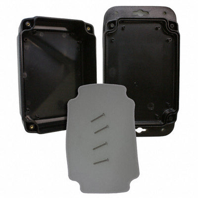HD-7600 by Bud Industries - BOX PLAS BLK 6.620""L X 4.680""W
