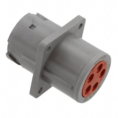 HD10-5-16P by TE Connectivity Deutsch Connectors - CONNECTOR RECPT HSNG MALE 5POS PNL MNT