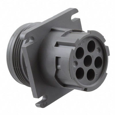 HD10-6-12P by TE Connectivity Deutsch Connectors - CONNECTOR RECPT HSNG MALE 6POS PNL MNT