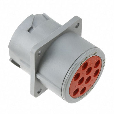 HD10-9-16P by TE Connectivity Deutsch Connectors - CONNECTOR RECPT HSNG MALE 9POS PNL MNT