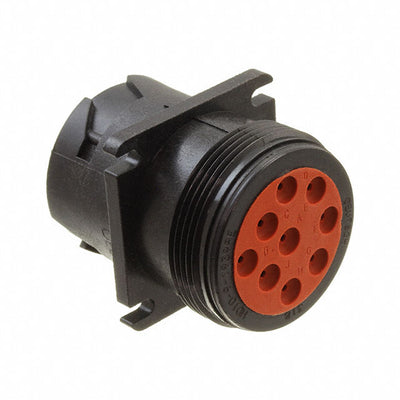 HD10-9-1939PE by TE Connectivity Deutsch Connectors - CONNECTOR RECPT HSNG MALE 9POS PNL MNT