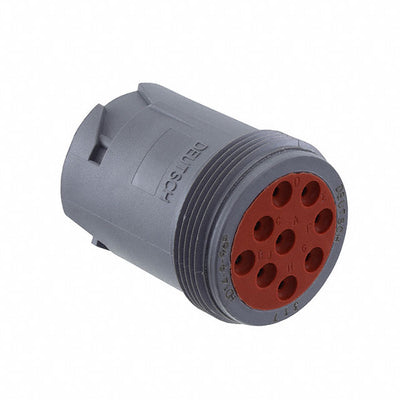HD14-9-96P by TE Connectivity Deutsch Connectors - CONNECTOR RECPT HSNG MALE 9POS INLINE