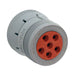 HD16-6-12S-B010 by TE Connectivity Deutsch Connectors - CONNECTOR PLUG HSNG FMALE 6POS INLINE