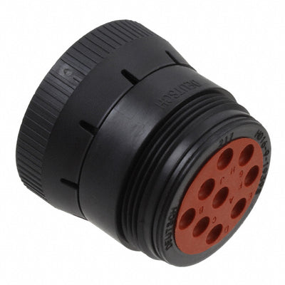 HD16-9-1939S by TE Connectivity Deutsch Connectors - CONNECTOR PLUG HSG FMALE 9POS INLINE