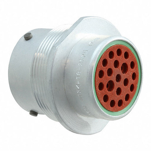 HD34-18-20PN by TE Connectivity Deutsch Connectors - CONNECTOR RECPT HSNG MALE 20POS PNL MT