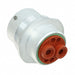 HD34-18-6PN by TE Connectivity Deutsch Connectors - CONNECTOR RECPT HSNG MALE 6POS PNL MNT