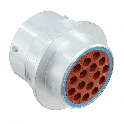 HD34-24-16PE by TE Connectivity Deutsch Connectors - CONNECTOR RECPT HSNG MALE 16POS PNL MT