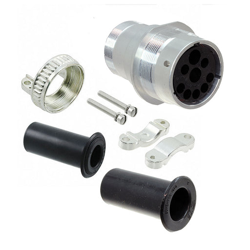 HD34-24-91PN-059 by TE Connectivity Deutsch Connectors - CONNECTOR RECPT HSNG MALE 9POS PNL MNT