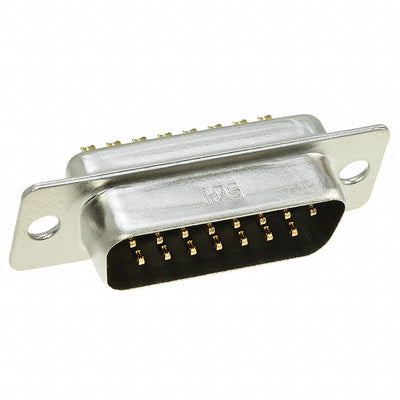 HDAB-15P(05) by Hirose Electric Co Ltd - CONNECTOR D-SUB PLUG 15POS PNL MNT