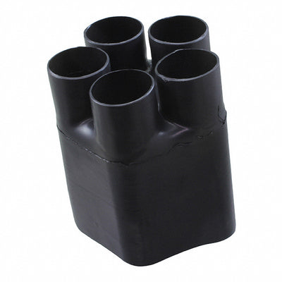 HDBB-505-1-250 by 3M - HEATSHRINK BOOT BREAKOUT 5:1 BLK