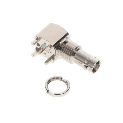 HDBNC-J-P-GN-RA-BH1 by Samtec Inc. - CONNECTOR HDBNC JACK R/A 75 OHM PCB