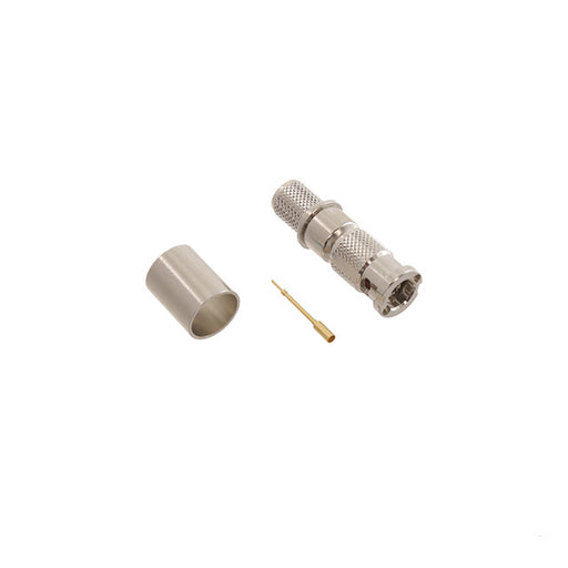 HDBNC-P-C-GN-ST-CA6 by Samtec Inc. - CONNECTOR HDBNC PLUG STR 75OHM SOLDER