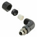 HDM12PF05A1RA by Amphenol Industrial Operations - CONNECTOR PLUG FMALE 5P GOLD SLDR CUP