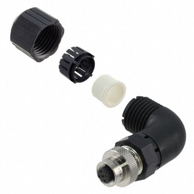 HDM12PF05B1RA by Amphenol Industrial Operations - CONNECTOR PLUG FMALE 5P GOLD SLDR CUP