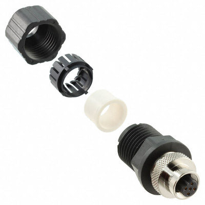 HDM12PF05B1ST by Amphenol Industrial Operations - CONNECTOR PLUG FMALE 5P GOLD SLDR CUP