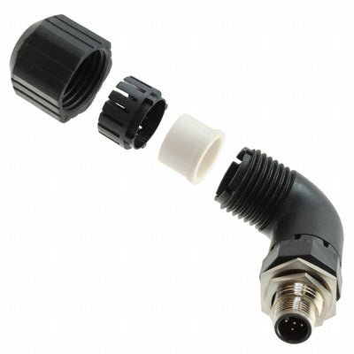 HDM12RM05A1RA by Amphenol Industrial Operations - CONNECTOR RECPT MALE 5P GOLD SLDR CUP