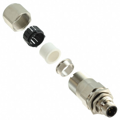 HDM12RM05A1STM by Amphenol Industrial Operations - CONNECTOR RECPT MALE 5P GOLD SLDR CUP