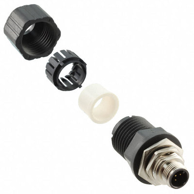 HDM12RM05A1ST by Amphenol Industrial Operations - CONNECTOR RECPT MALE 5P GOLD SLDR CUP