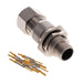 HDM12RM08ASTC by Amphenol Industrial Operations - MAXM12, MALE PANEL JAM NUT, 8 MA