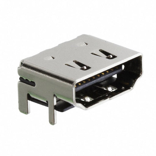 HDMR-19-02-S-SM-TR by Samtec Inc. - CONNECTOR RECPT HDMI 19POS SMD R/A