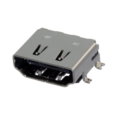 HDMR-19-02-S-SM by Samtec Inc. - CONNECTOR RECPT HDMI 19POS SMD R/A