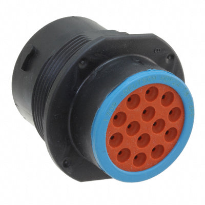 HDP24-18-14PE by TE Connectivity Deutsch Connectors - CONNECTOR RECPT HSNG MALE 14POS PNL MT