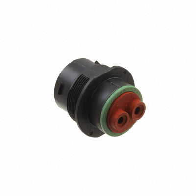 HDP24-18-6PN-C030 by TE Connectivity Deutsch Connectors - CONNECTOR RECPT HSNG MALE 2POS PNL MT