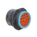 HDP24-24-16SE by TE Connectivity Deutsch Connectors - CONNECTOR RECPT HSG FMALE 16POS PNL MT
