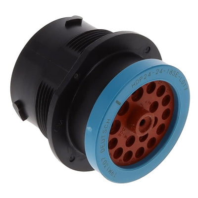HDP24-24-18SE-L017 by TE Connectivity Deutsch Connectors - CONNECTOR RECPT HSG FMALE 18POS PNL MT