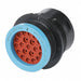 HDP24-24-21PE-L017 by TE Connectivity Deutsch Connectors - CONNECTOR RECPT HSG MALE 21POS PNL MNT