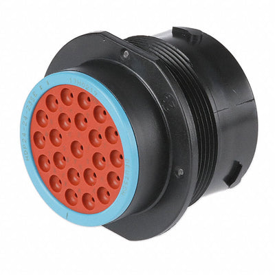 HDP24-24-23SE by TE Connectivity Deutsch Connectors - CONNECTOR RECPT HSG FMALE 23POS PNL MT