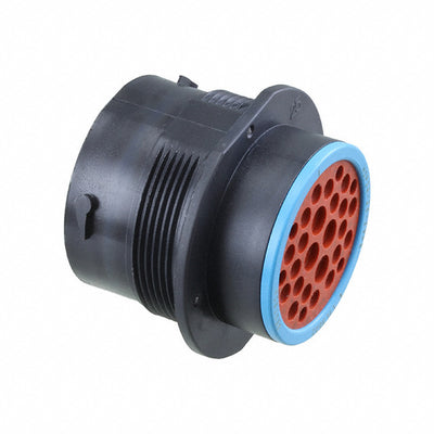 HDP24-24-29PE by TE Connectivity Deutsch Connectors - CONNECTOR RECPT HSNG MALE 29POS PNL MT
