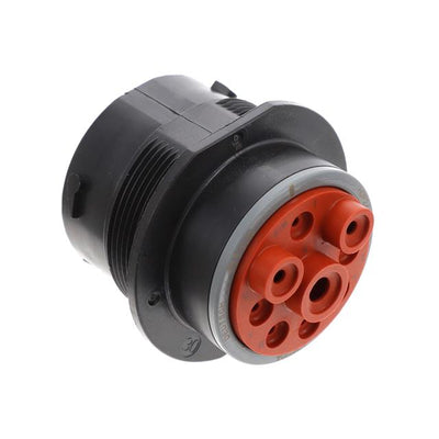 HDP24-24-9PE by TE Connectivity Deutsch Connectors - CONNECTOR RECPT HSNG MALE 9POS PNL MNT