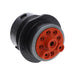 HDP24-24-9SE by TE Connectivity Deutsch Connectors - CONNECTOR RECPT HSG FMALE 9POS PNL MNT