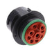 HDP24-24-9SN by TE Connectivity Deutsch Connectors - CONNECTOR RECPT HSNG FMALE 9POS PNL MT