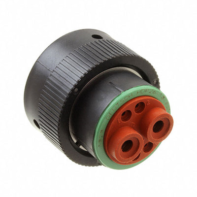 HDP26-18-6SN by TE Connectivity Deutsch Connectors - CONNECTOR PLUG HSG FMALE 6POS INLINE