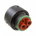 HDP26-18-6SN by TE Connectivity Deutsch Connectors - CONNECTOR PLUG HSG FMALE 6POS INLINE