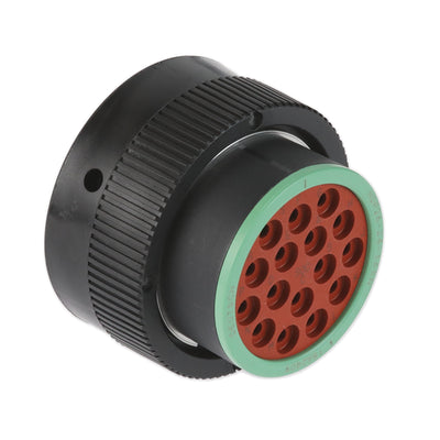 HDP26-24-16SN by TE Connectivity Deutsch Connectors - CONNECTOR PLG HSG FMALE 16POS INLINE