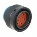 HDP26-24-19PE by TE Connectivity Deutsch Connectors - CONNECTOR PLUG HSNG MALE 19POS INLINE