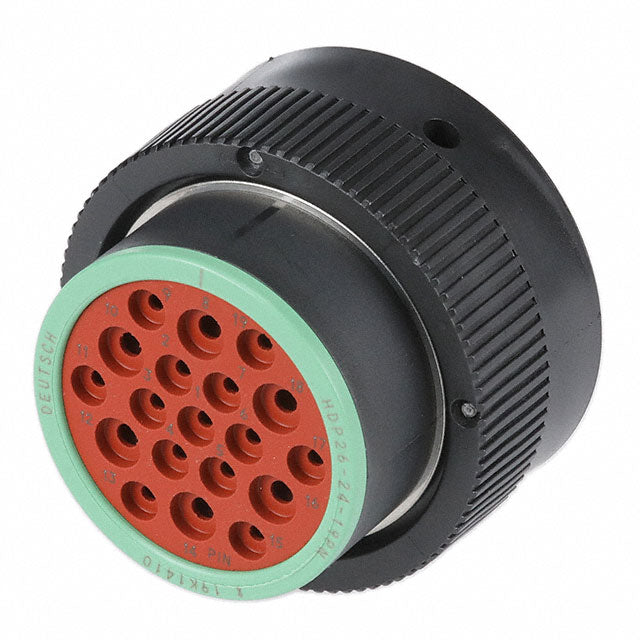 HDP26-24-19PN by TE Connectivity Deutsch Connectors - CONNECTOR PLUG HSG MALE 19POS INLINE