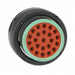 HDP26-24-23SN by TE Connectivity Deutsch Connectors - CONNECTOR PLG HSG FMALE 23POS INLINE