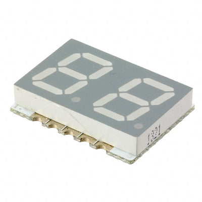 HDSM-443C by Broadcom Limited - DISPLAY 7SEG 0.39"" DBL RED 10SMD
