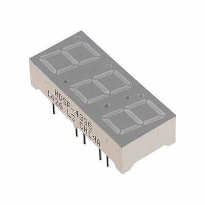HDSP-433G by Broadcom Limited - DISPLAY 7SEG 0.4"" TRPL GRN 15DIP