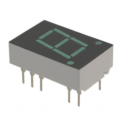 HDSP-4603-IJ000 by Broadcom Limited - DISPLAY 7SEG 0.43"" SGL GRN 14DIP