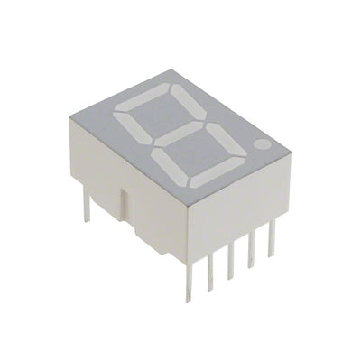 HDSP-5501-GG000 by Broadcom Limited - DISPLAY 7SEG 0.56"" SGL RED 10DIP