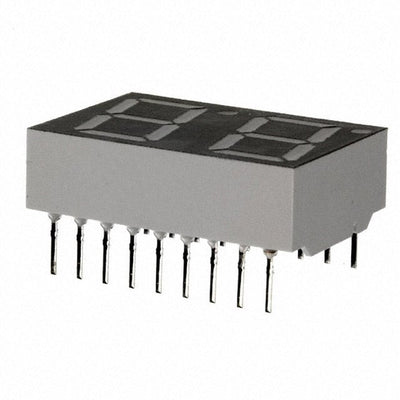 HDSP-5521 by Broadcom Limited - DISPLAY 7SEG 0.56"" DBL RED 18DIP