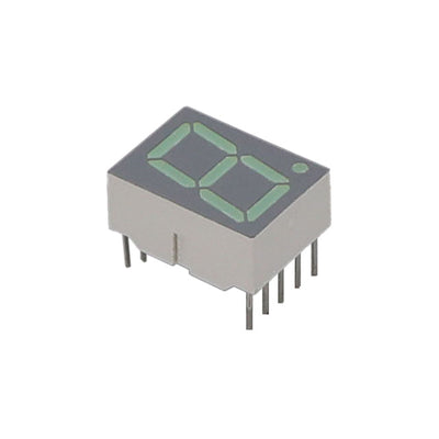 HDSP-5601-GH000 by Broadcom Limited - DISPLAY 7SEG 0.56"" SGL GRN 10DIP