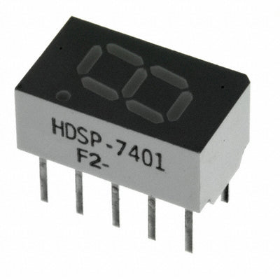 HDSP-7401 by Broadcom Limited - DISPLAY 7-SEG 0.3"" SGL YLW 10DIP